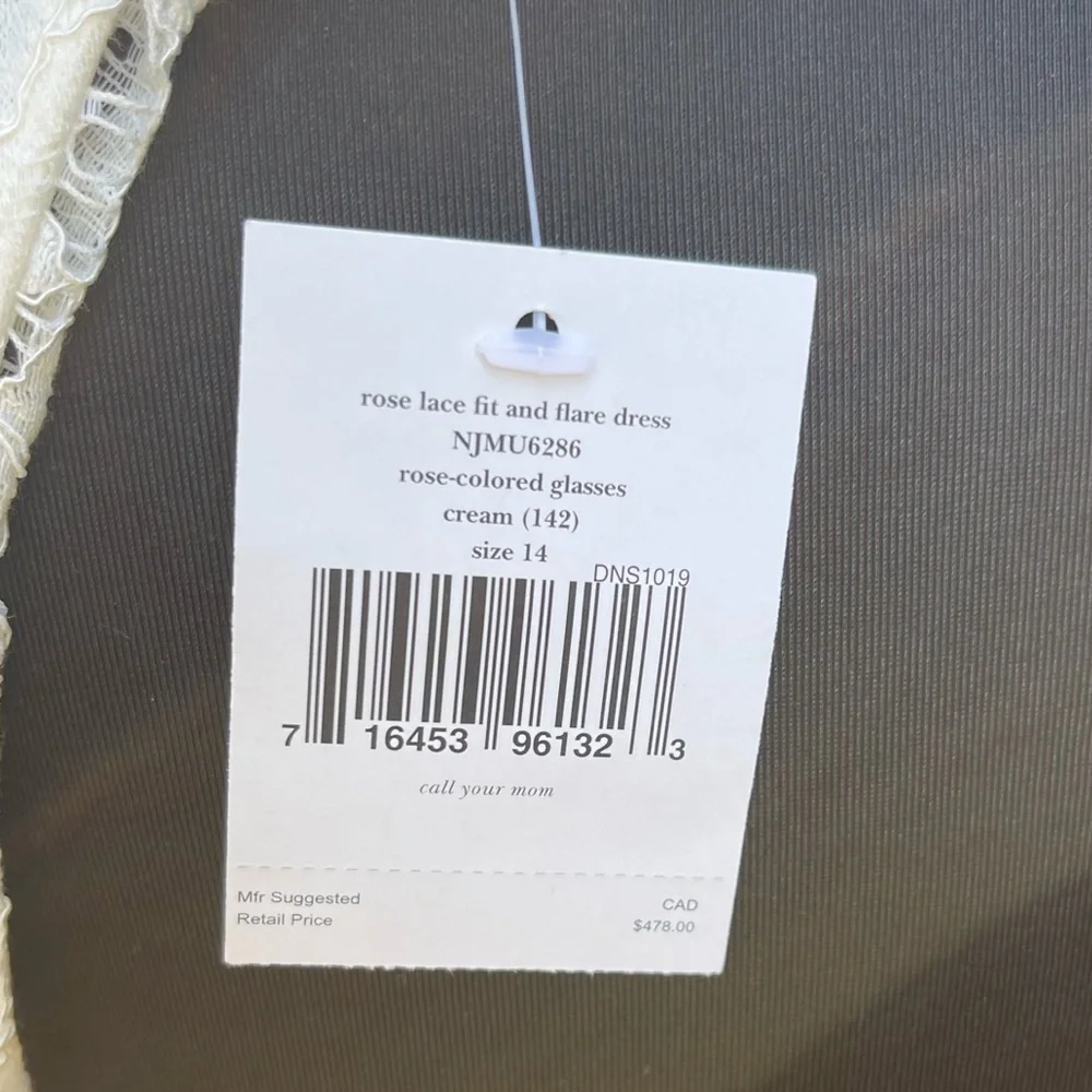 kate spade White Lace A-Line Dress